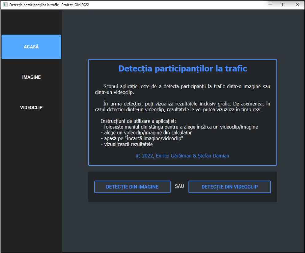 Automatic system for the detection of traffic participants