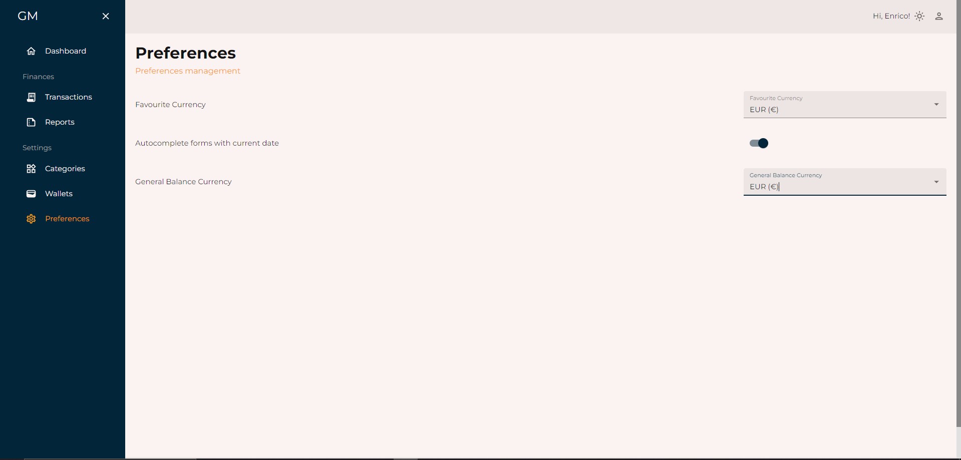 Guardian Manager - Personal Finance Management Platform